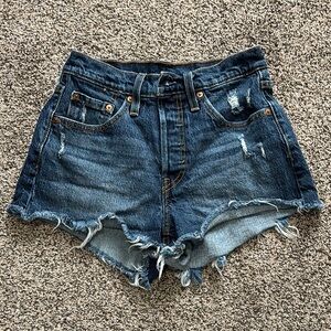 Levi’s Denim Distressed Women's Shorts